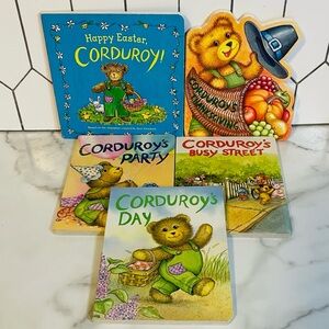 Lot of 5 Corduroy Board Books